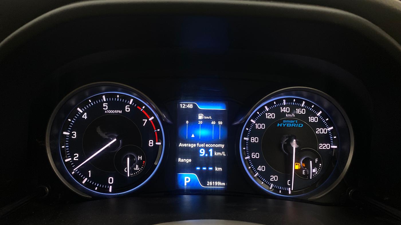 2022 Maruti Ertiga VXI AT SHVS, Petrol, Automatic, 26,199 km, Odometer Image
