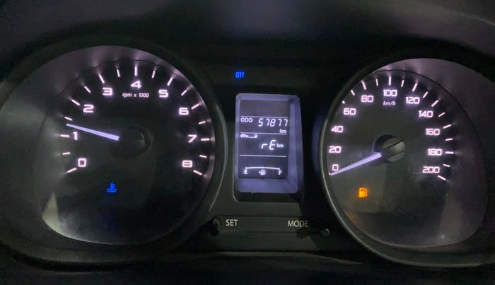 2018 Tata TIGOR XM PETROL, Petrol, Manual, 57,871 km, Odometer Image
