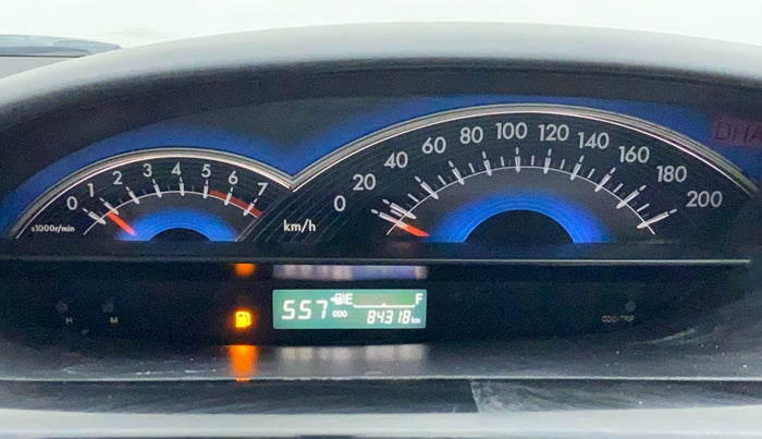 2014 Toyota Etios CROSS 1.4 VD, Diesel, Manual, 84,423 km, Odometer Image
