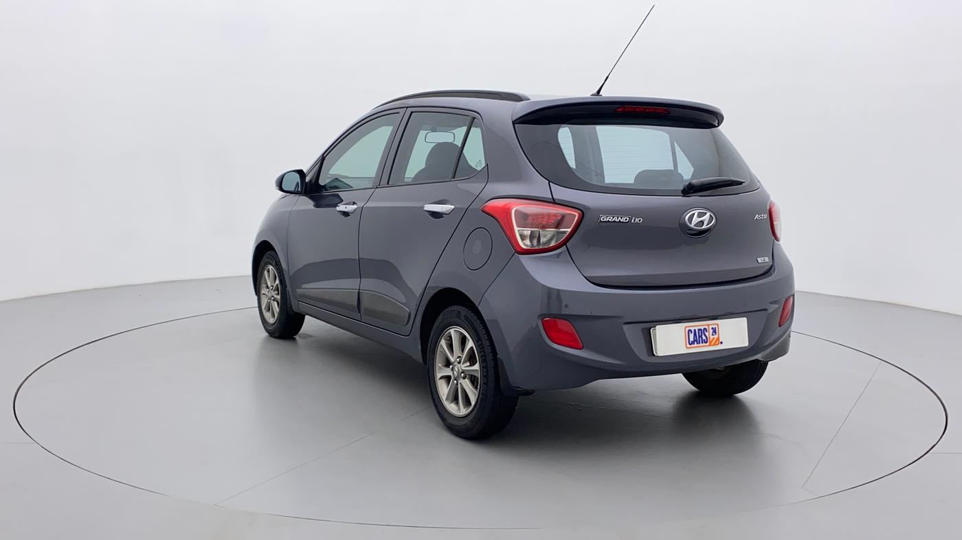 2016 Hyundai Grand i10 ASTA (O) 1.2 KAPPA VTVT, Petrol, Manual, 69,823 km, Left Back Diagonal