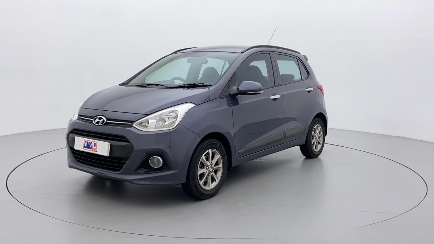 2016 Hyundai Grand i10 ASTA (O) 1.2 KAPPA VTVT, Petrol, Manual, 69,823 km, Left Front Diagonal