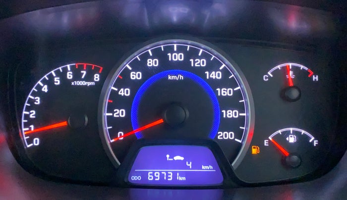 2016 Hyundai Grand i10 ASTA (O) 1.2 KAPPA VTVT, Petrol, Manual, 69,823 km, Odometer Image