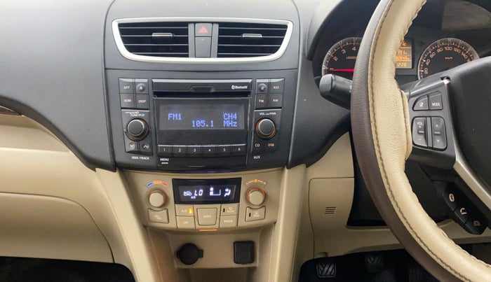 2015 Maruti Swift Dzire ZXI, Petrol, Manual, 80,704 km, Air Conditioner