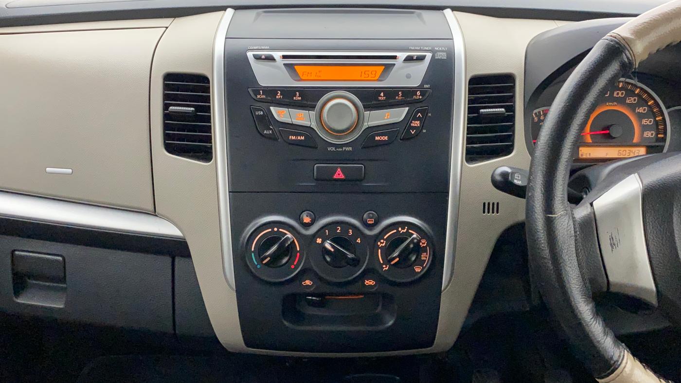 2015 Maruti Wagon R 1.0 VXI, Petrol, Manual, 60,343 km, Air Conditioner