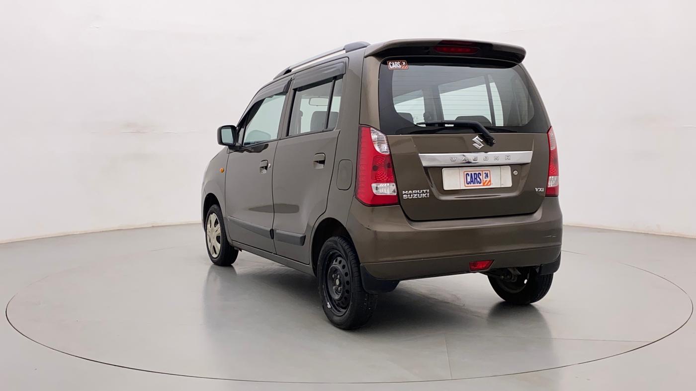 2015 Maruti Wagon R 1.0 VXI, Petrol, Manual, 60,343 km, Left Back Diagonal