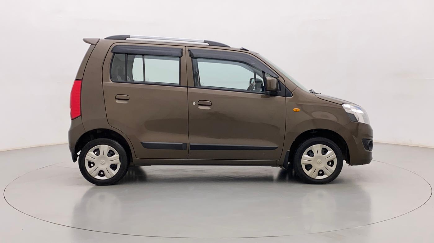 2015 Maruti Wagon R 1.0 VXI, Petrol, Manual, 60,343 km, Right Side View