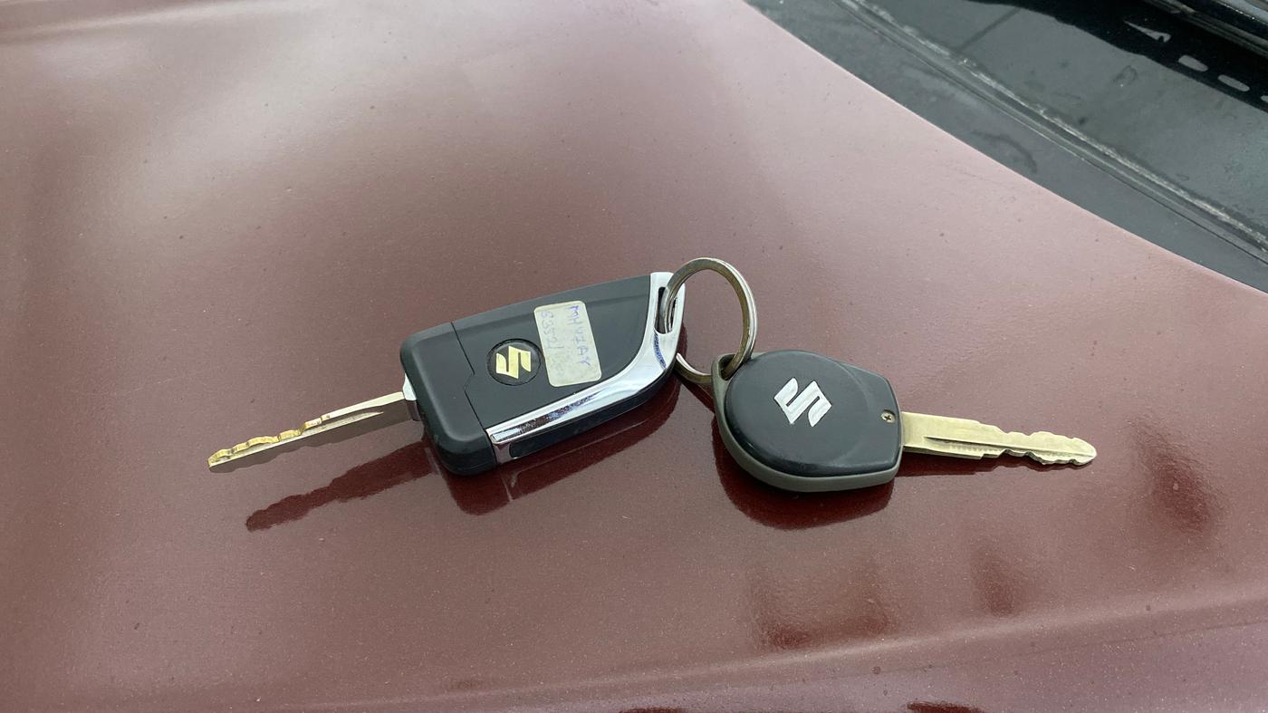 2021 Maruti Ertiga VXI CNG, CNG, Manual, 98,998 km, Key Close Up