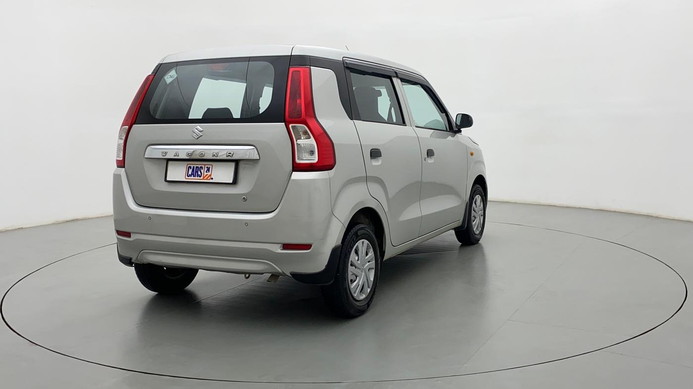 2021 Maruti New Wagon-R 1.0 Lxi (o) cng, CNG, Manual, 51,968 km, Right Back Diagonal