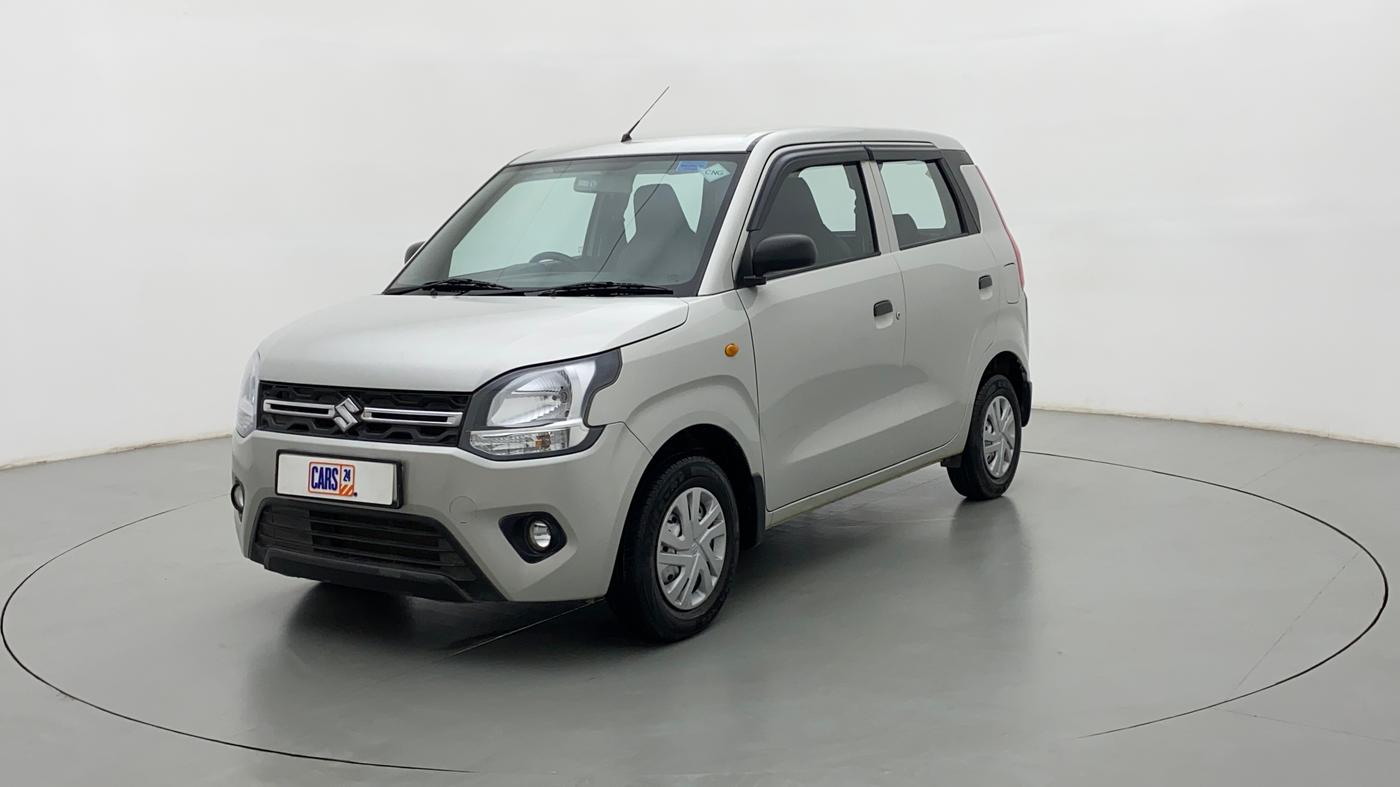 2021 Maruti New Wagon-R 1.0 Lxi (o) cng, CNG, Manual, 51,968 km, Left Front Diagonal