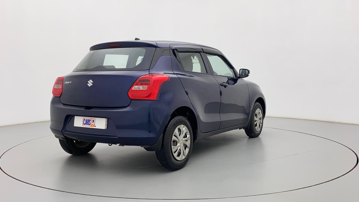 2018 Maruti Swift VXI AMT, Petrol, Automatic, 1,02,685 km, Right Back Diagonal