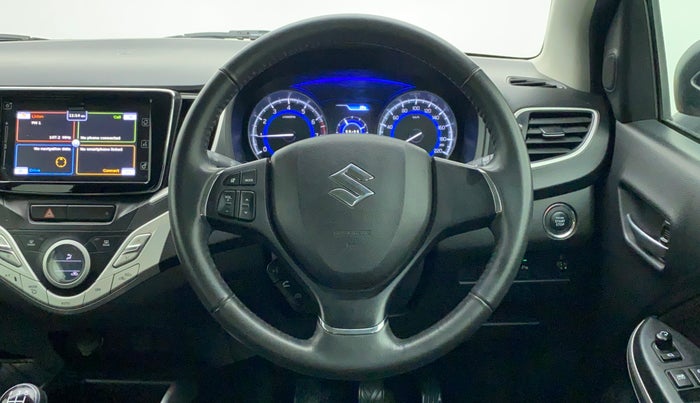 2017 Maruti Baleno ALPHA PETROL 1.2, Petrol, Manual, 13,053 km, Steering Wheel Close Up