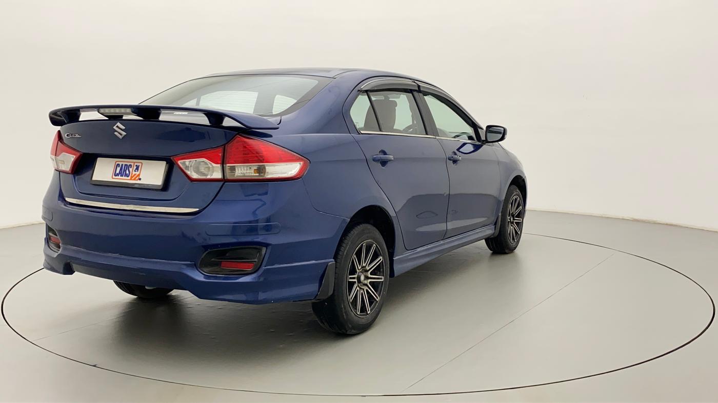 2017 Maruti Ciaz SIGMA 1.4 MT PETROL, Petrol, Manual, 40,404 km, Right Back Diagonal