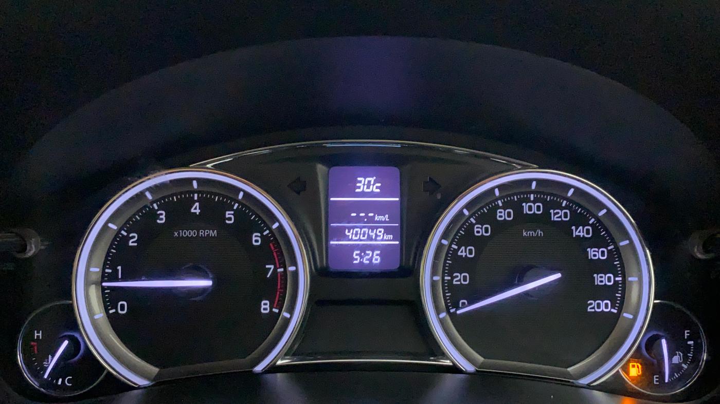 2017 Maruti Ciaz SIGMA 1.4 MT PETROL, Petrol, Manual, 40,404 km, Odometer Image