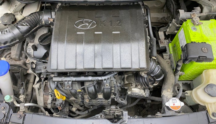 2015 Hyundai Grand i10 SPORTZ 1.2 KAPPA VTVT, Petrol, Manual, 51,607 km, Engine View