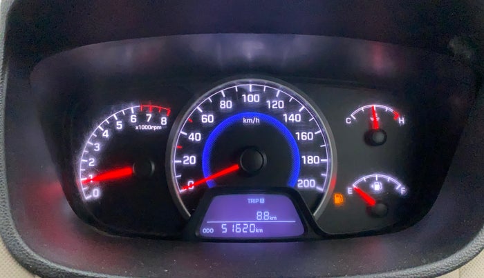 2015 Hyundai Grand i10 SPORTZ 1.2 KAPPA VTVT, Petrol, Manual, 51,607 km, Odometer Image