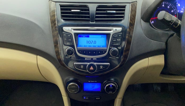 2012 Hyundai Verna FLUIDIC 1.6 VTVT EX, Petrol, Manual, 37,757 km, Air Conditioner