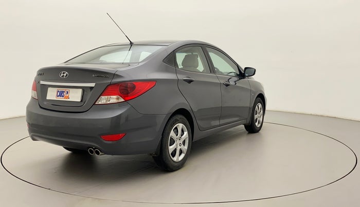 2012 Hyundai Verna FLUIDIC 1.6 VTVT EX, Petrol, Manual, 37,757 km, Right Back Diagonal