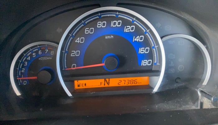 2017 Maruti Wagon R 1.0 VXI AMT, Petrol, Automatic, 27,381 km, Odometer Image
