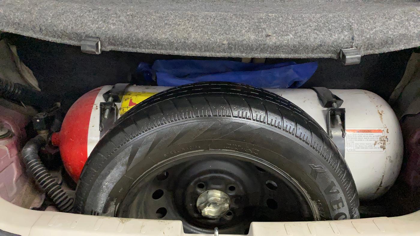 2020 Maruti Celerio VXI CNG, CNG, Manual, 76,692 km, Boot Inside