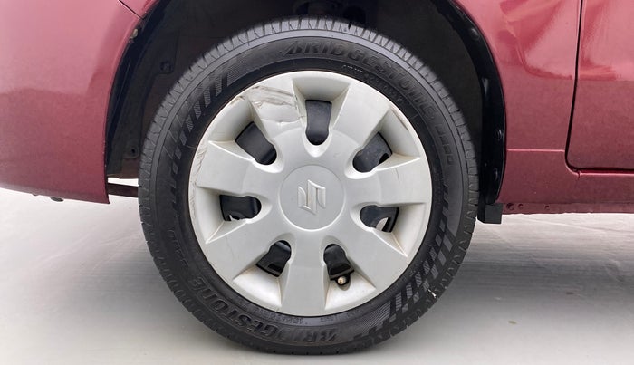 2014 Maruti Alto K10 VXI P, Petrol, Manual, 35,591 km, Left Front Wheel