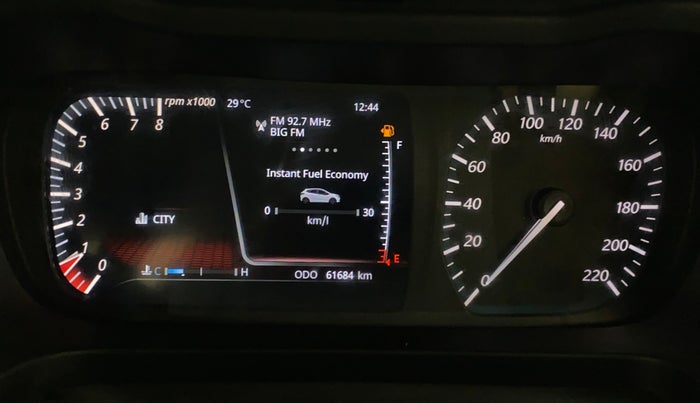 2021 Tata ALTROZ XZ PETROL, Petrol, Manual, 61,775 km, Odometer Image