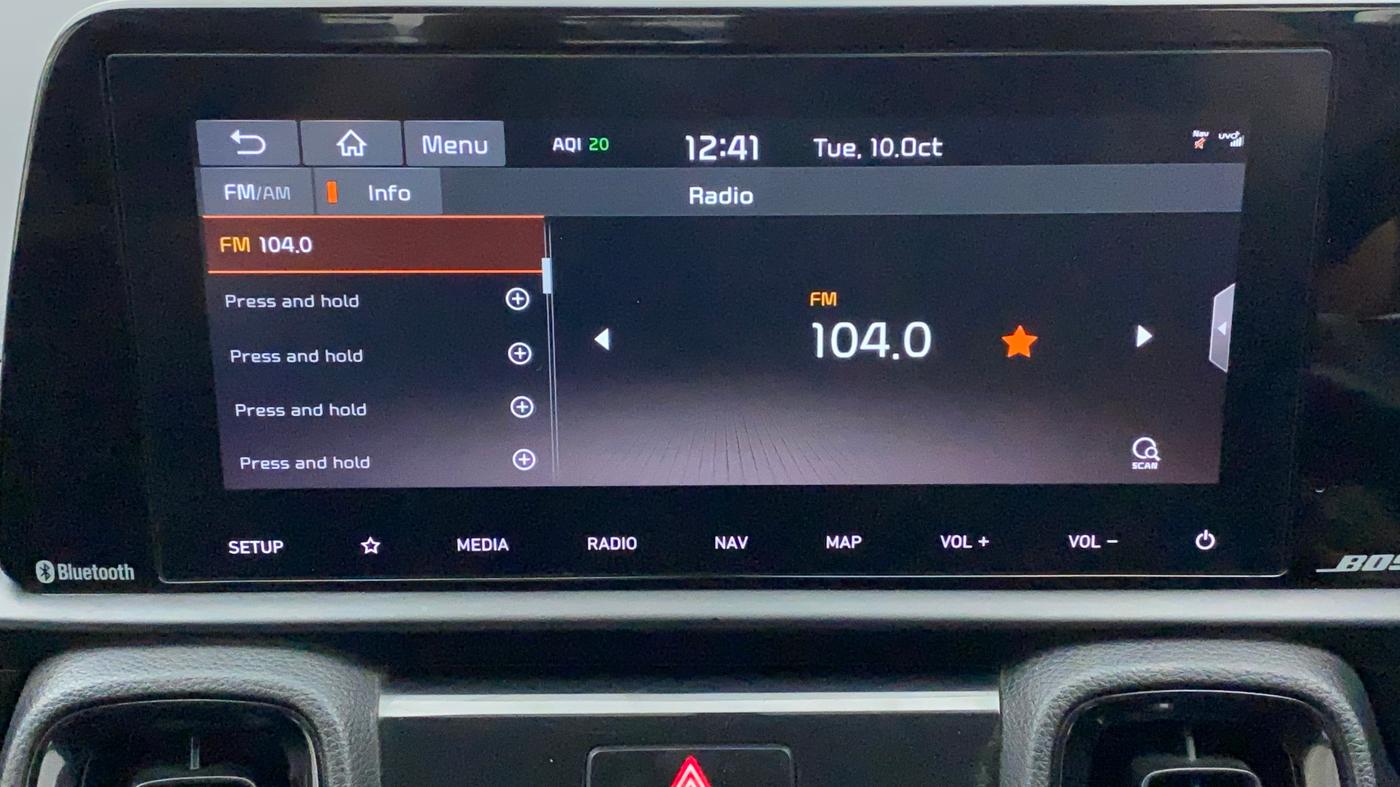 2021 KIA SONET GTX PLUS 1.5 AT, Diesel, Automatic, 76,440 km, Infotainment System