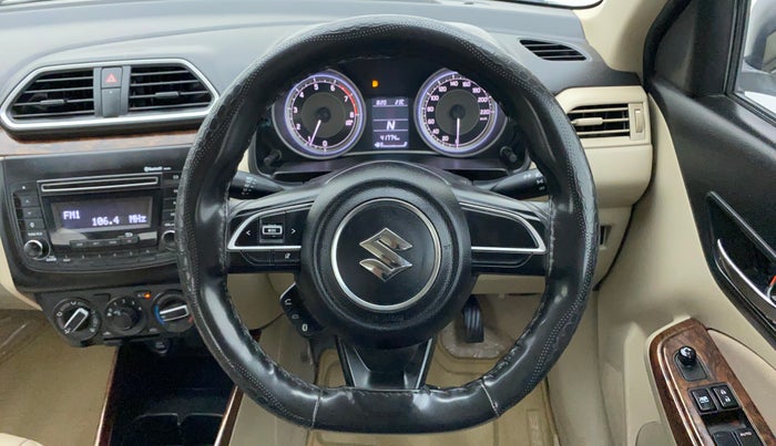 2020 Maruti Dzire VXI AMT, Petrol, Automatic, 41,774 km, Steering Wheel Close Up