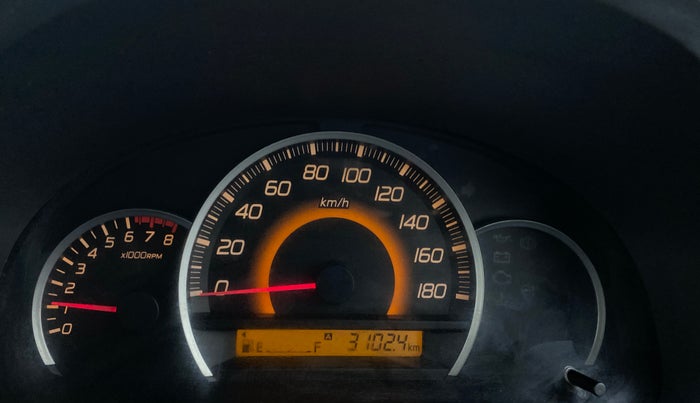2011 Maruti Wagon R 1.0 VXI, Petrol, Manual, 76,193 km, Odometer Image