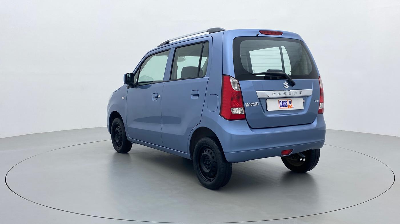 2011 Maruti Wagon R 1.0 VXI, Petrol, Manual, 76,193 km, Left Back Diagonal