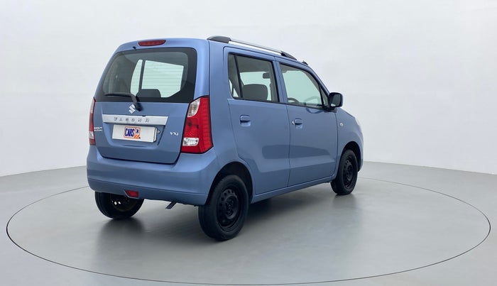 2011 Maruti Wagon R 1.0 VXI, Petrol, Manual, 76,193 km, Right Back Diagonal