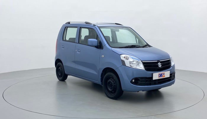 2011 Maruti Wagon R 1.0 VXI, Petrol, Manual, 76,193 km, Right Front Diagonal
