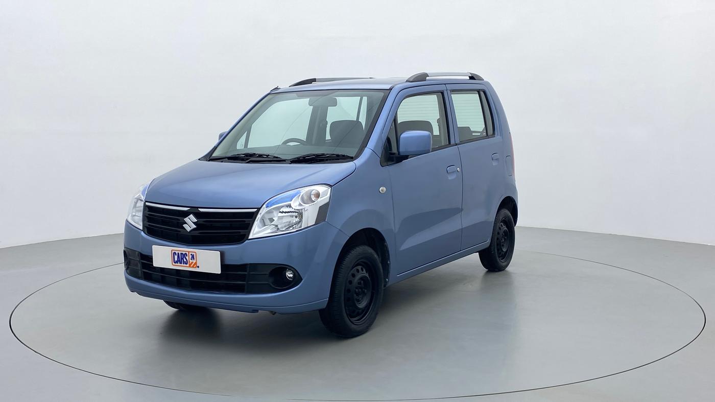 2011 Maruti Wagon R 1.0 VXI, Petrol, Manual, 76,193 km, Left Front Diagonal