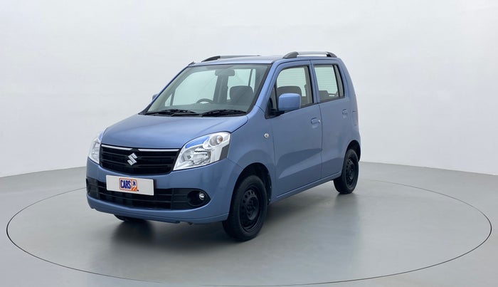 2011 Maruti Wagon R 1.0 VXI, Petrol, Manual, 76,193 km, Left Front Diagonal