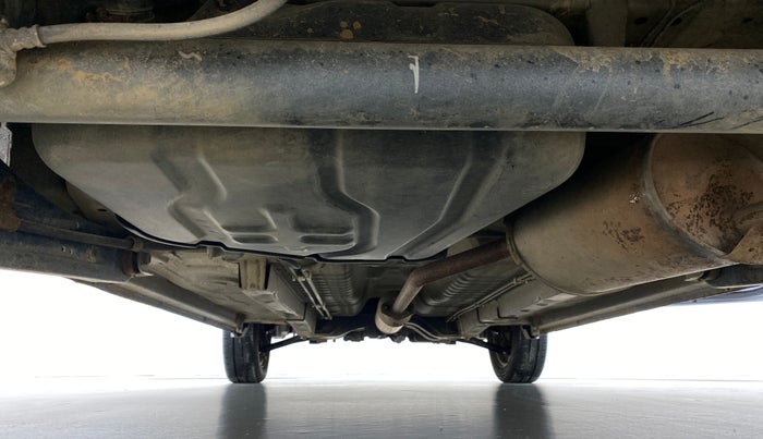 2011 Maruti Wagon R 1.0 VXI, Petrol, Manual, 76,193 km, Rear Underbody