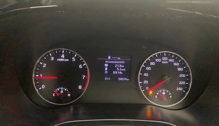 2020 KIA SELTOS HTK PLUS 1.5, Petrol, Manual, 54,573 km, Odometer Image