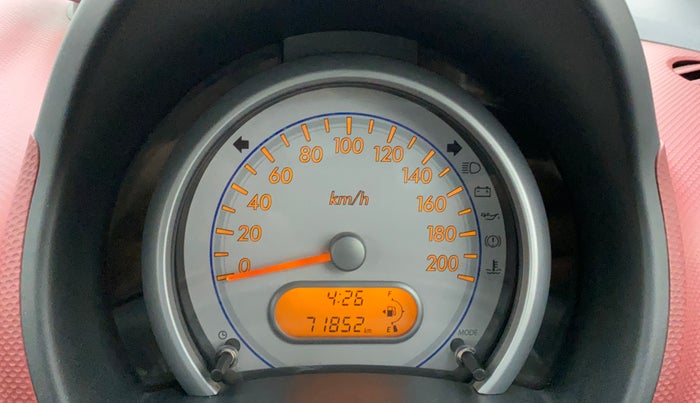2013 Maruti Ritz VXI, Petrol, Manual, 71,852 km, Odometer Image