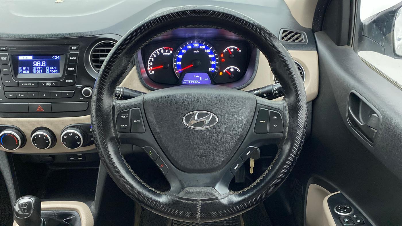 2019 Hyundai Xcent S 1.2, Petrol, Manual, 37,184 km, Steering Wheel Close Up