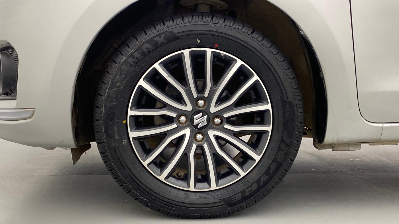 2017 Maruti Dzire ZXI Plus AMT, Petrol, Automatic, 60,251 km, Left Front Wheel