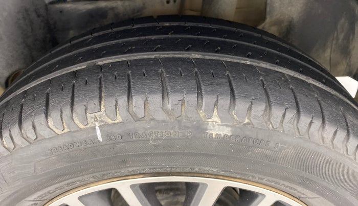 2017 Maruti Dzire ZXI Plus AMT, Petrol, Automatic, 60,251 km, Left Rear Tyre Tread