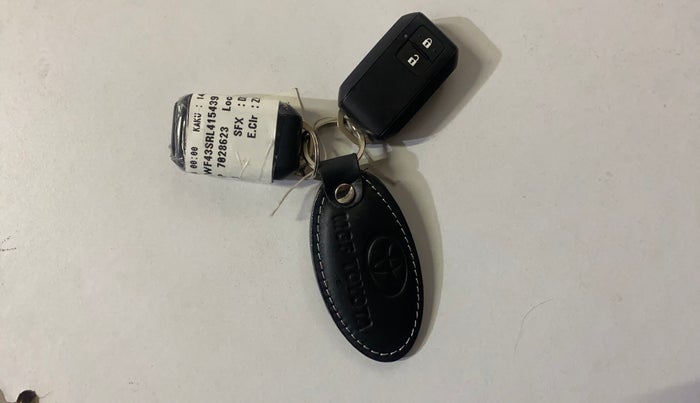 2024 Toyota Urban Cruiser Taisor G 1.0 Petrol MT, Petrol, Manual, 9,537 km, Key Close Up