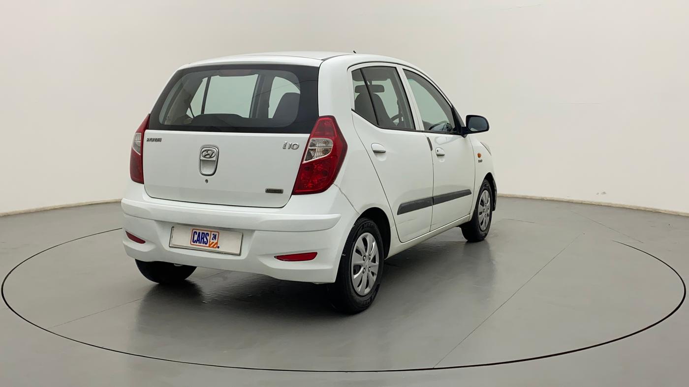 2012 Hyundai i10 MAGNA 1.1, CNG, Manual, 96,107 km, Right Back Diagonal