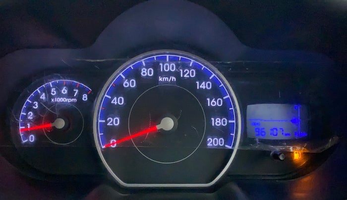2012 Hyundai i10 MAGNA 1.1, CNG, Manual, 96,107 km, Odometer Image