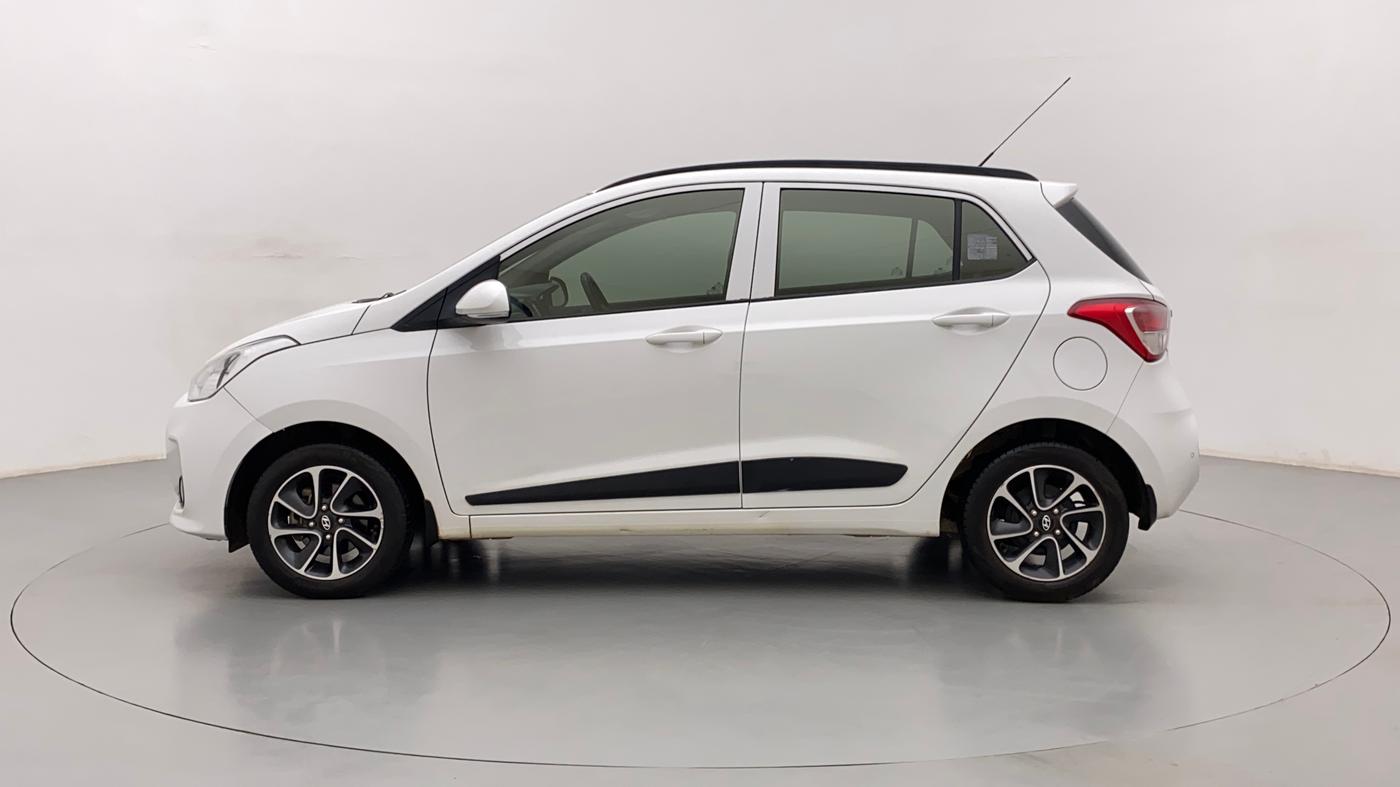 2018 Hyundai Grand i10 SPORTZ (O) AT 1.2 KAPPA VTVT, Petrol, Automatic, 57,142 km, Left Side