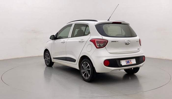 2018 Hyundai Grand i10 SPORTZ (O) AT 1.2 KAPPA VTVT, Petrol, Automatic, 57,142 km, Left Back Diagonal