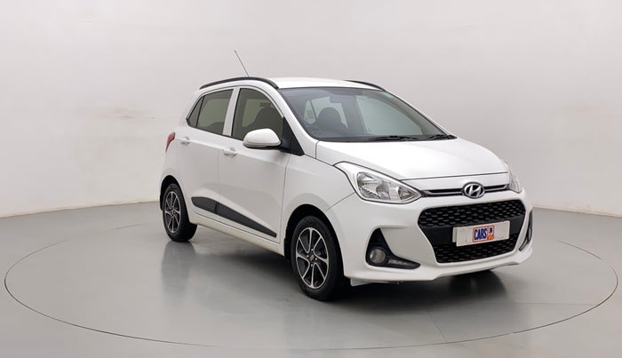 2018 Hyundai Grand i10 SPORTZ (O) AT 1.2 KAPPA VTVT, Petrol, Automatic, 57,142 km, Right Front Diagonal