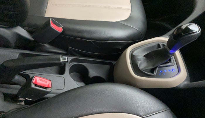 2018 Hyundai Grand i10 SPORTZ (O) AT 1.2 KAPPA VTVT, Petrol, Automatic, 57,142 km, Gear Lever