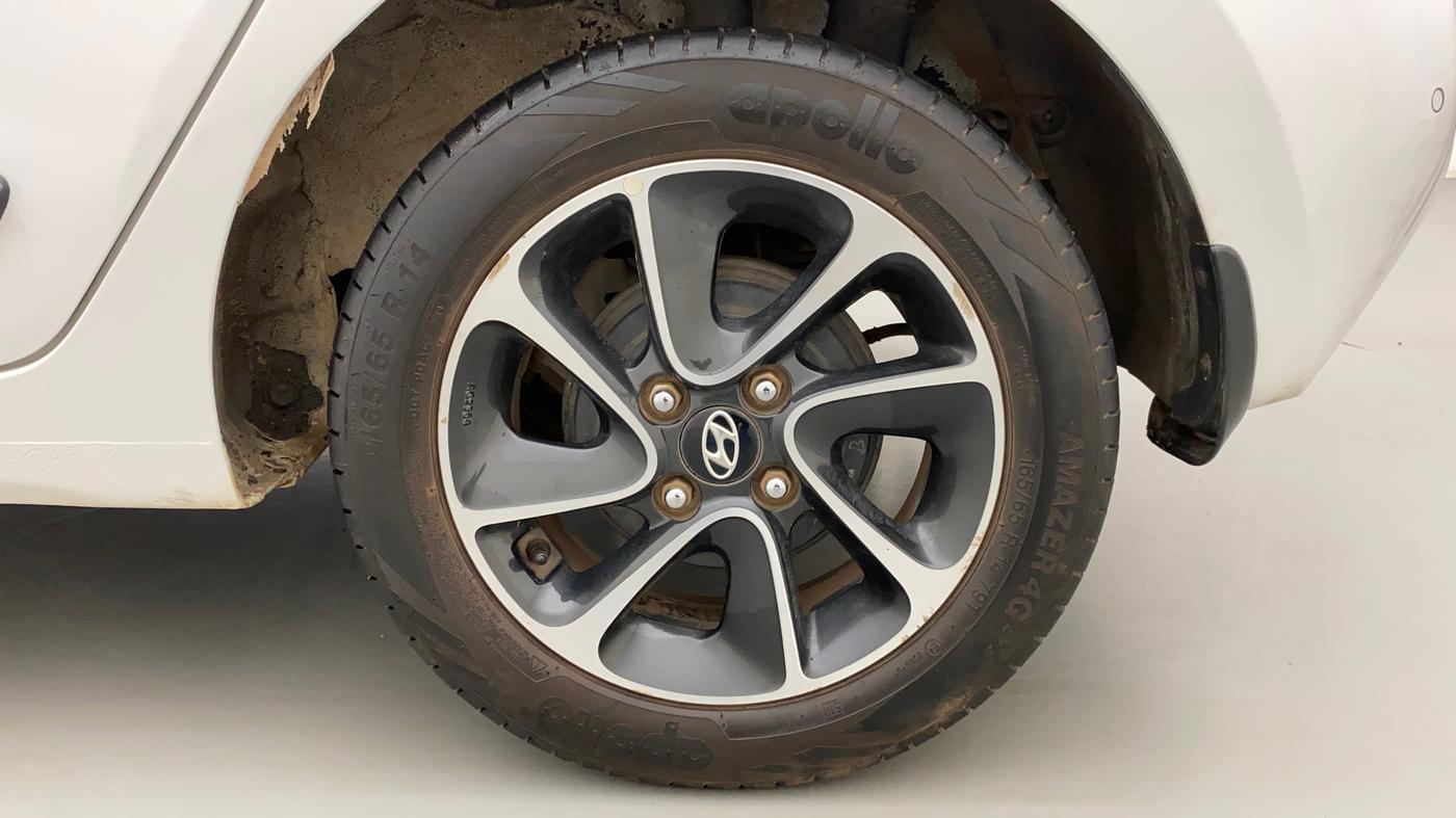 2018 Hyundai Grand i10 SPORTZ (O) AT 1.2 KAPPA VTVT, Petrol, Automatic, 57,142 km, Left Rear Wheel