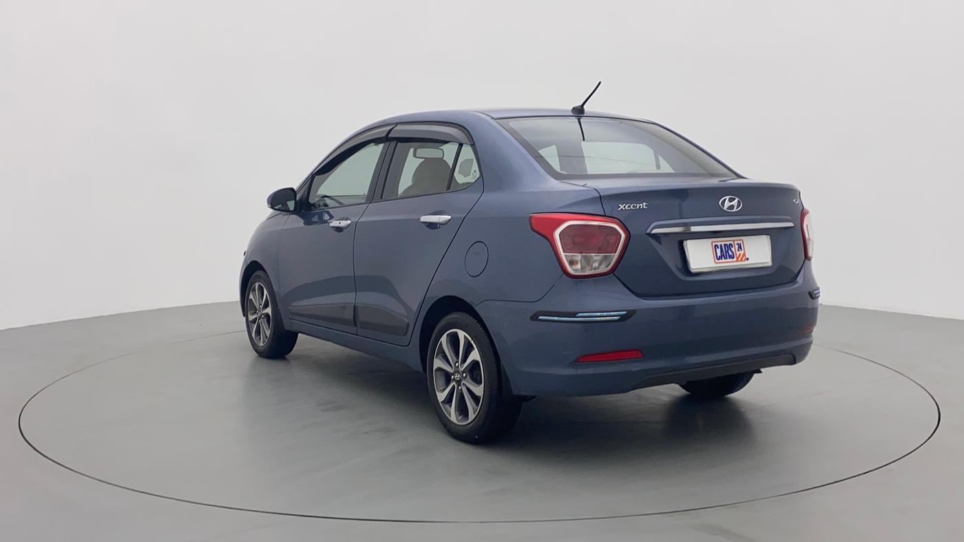 2014 Hyundai Xcent SX 1.2 OPT, Petrol, Manual, 62,310 km, Left Back Diagonal