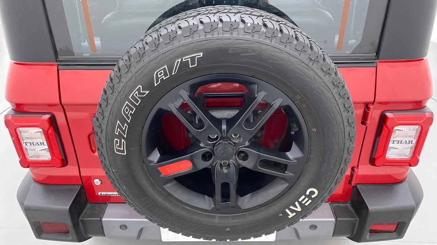 2022 Mahindra Thar LX D AT 4WD HT, Diesel, Automatic, 9,685 km, Spare Tyre