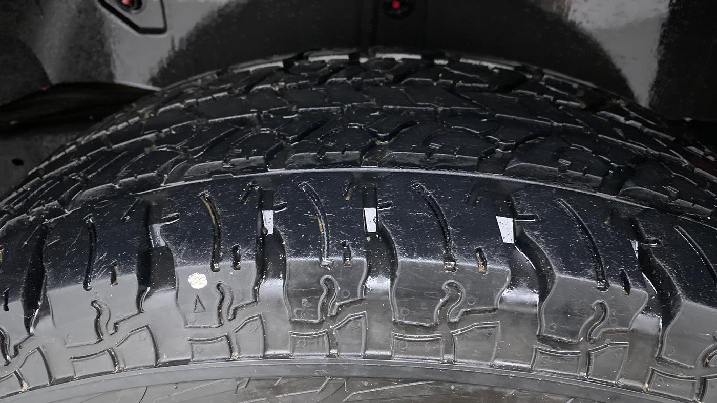 2022 Mahindra Thar LX D AT 4WD HT, Diesel, Automatic, 9,685 km, Left Rear Tyre Tread